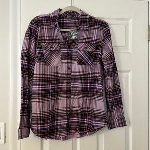 NWT Eddie Bauer women’s flannel shirt